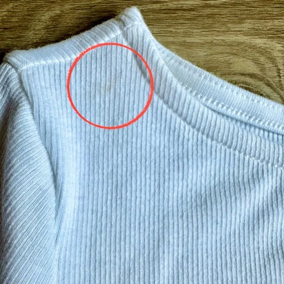 Gap Cotton Midi Dress Contrast White Tan XXS - Picture 7 of 8